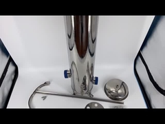 Bestseller Flanke-type dekking voor de enkele roestvrijstalen zak Filter behuizing voor waterbehandeling