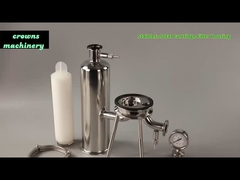 9.75 cartridge lengte industriële cartridge luchtfilters met 222 O-ring filter elementen